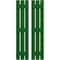 Ekena Millwork Americraft 3-Board, 3 Batten Exterior Real Wood Spaced Board-n-Batten Shutters, ARW401SB311X31HGH, PR ARW401SB311X31HGH - alternate 1
